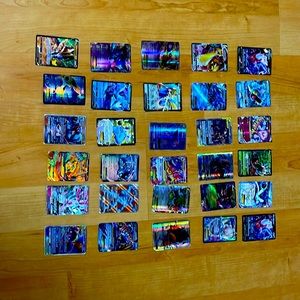 30 pokemon cards.